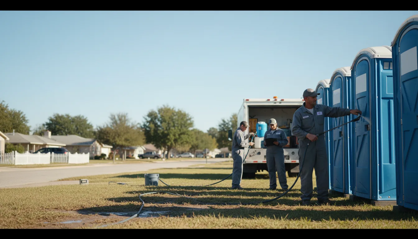 Long-Term Portable Toilet Rental in Louviers, CO near me